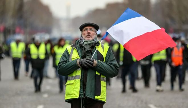 Proteste în Paris. 