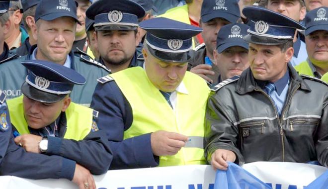 Polițiștii, scoși din sărite în prag de protest. 