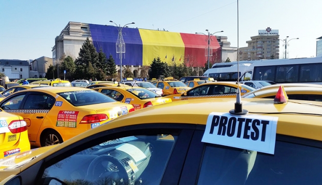 Transportatorii ies în stradă! Platforma Uber, acuzată de 