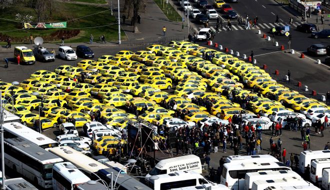 Transportatorii protestează! 