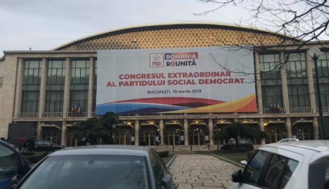PSD se reunește în Congres extraordinar la Sala Palatului - psd-1520670991.jpg