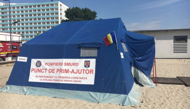 Premieră pe litoralul românesc! Raed Arafat a inaugurat puncte de prim-ajutor pe plaje - puncte1-1465720771.jpg