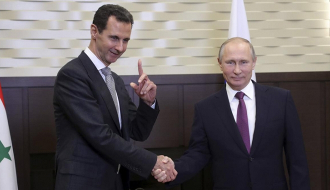 Putin l-a felicitat pe Assad pentru rezultatele în lupta împotriva terorismului - putin-1511272583.jpg