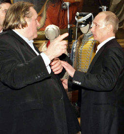 Gerard Depardieu  s-a întâlnit  cu Vladimir Putin,  într-o vizită privată - putindepardieu-1357484062.jpg