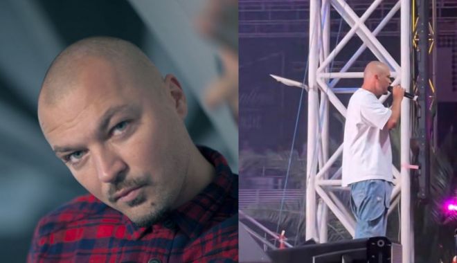 Puya, către agenţii de pază, la un concert din Costinești: 'Ori am venit la concert, ori am venit să faci școală cu noi'