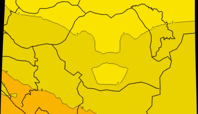 Liber la plajă! Nivel mediu de radiații ultraviolete - radiatiiultraviolete-1344257723.jpg