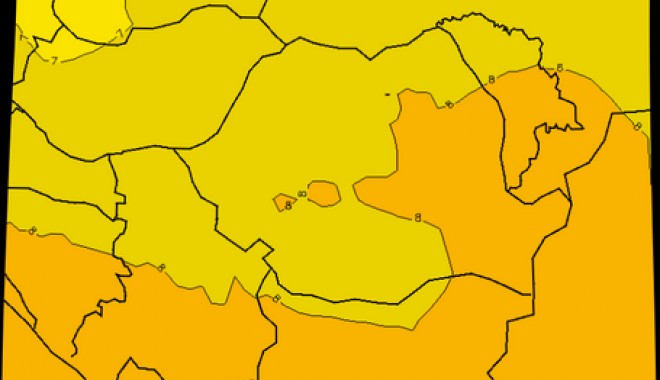 ANM/ Nivel foarte ridicat de radiații ultraviolete - radiatiiuv-1341487206.jpg