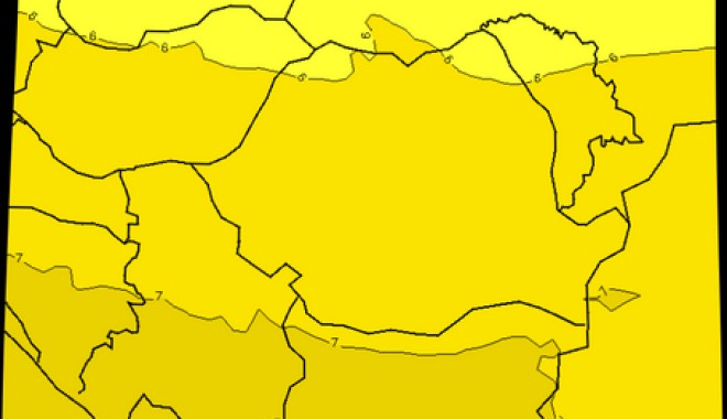 ANM/ Nivel redus de radiații ultraviolete - radiatiiuv-1345715633.jpg