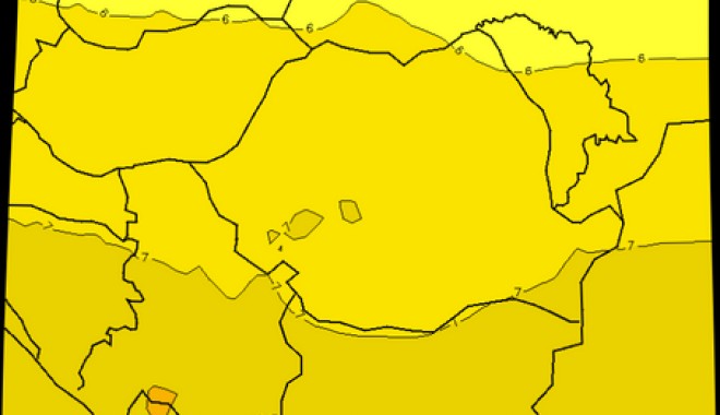 Liber la plajă! Nivel mediu de radiații ultraviolete - radiatiiuv-1345804217.jpg