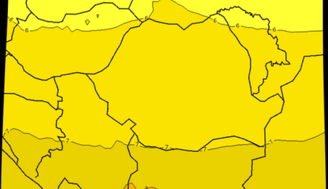Liber la plajă! Nivel mediu de radiații ultraviolete - radiatiiuv-1345972700.jpg