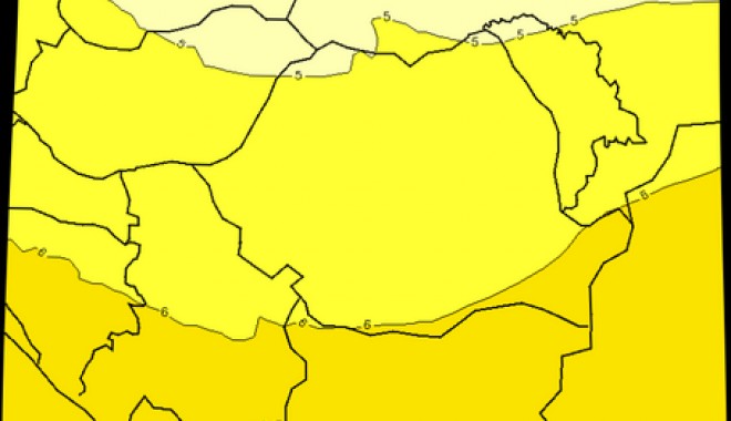 Liber la plajă/ Nivel mediu de radiații ultraviolete - radiatiiuv-1346312073.jpg