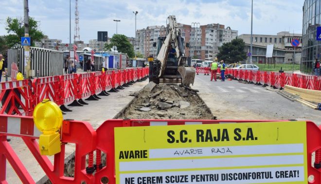 Trafic auto restricționat, la Constanța, din cauza unei avarii RAJA - raja-1596090510.jpg