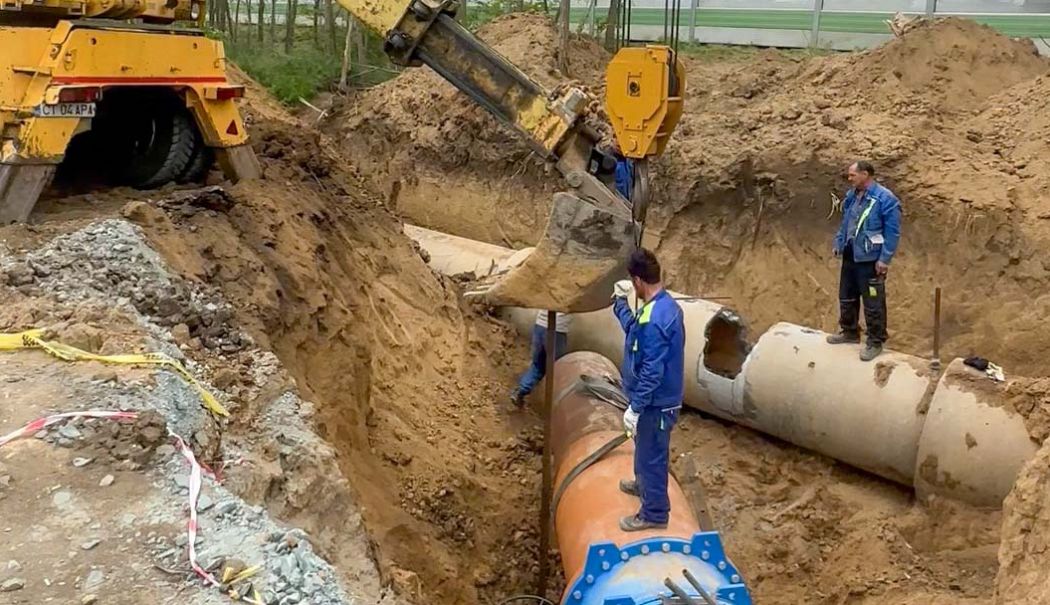 O parte dintre constănțeni nu au apă caldă până la ora 18 - rajaconstantalucrarinavodarisilu-1760075815.jpg