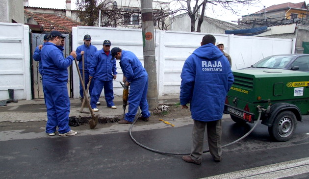 RAJA. Se lucrează în mai multe zone din Constanța - rajalucrariraja03-1487674574.jpg