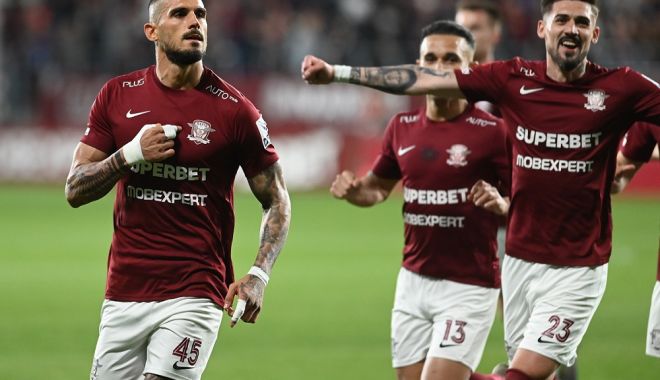 Rapid a învins-o pe CFR Cluj cu 3-1, în play-off-ul Superligii - rapid-cfr-1683035296.jpg