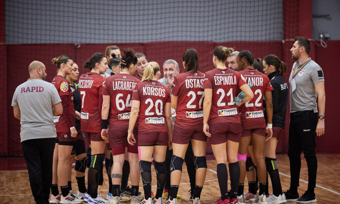 Echipa de handbal CS Rapid Bucureşti şi-a reluat antrenamentele în formulă redusă - rapid-handbal-1720523760.jpg