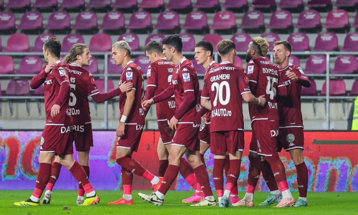 Rapid a câştigat clar cu CS Afumaţi, scor 3-0, în Cupa României - rapid-victorie1-1733322204.jpg
