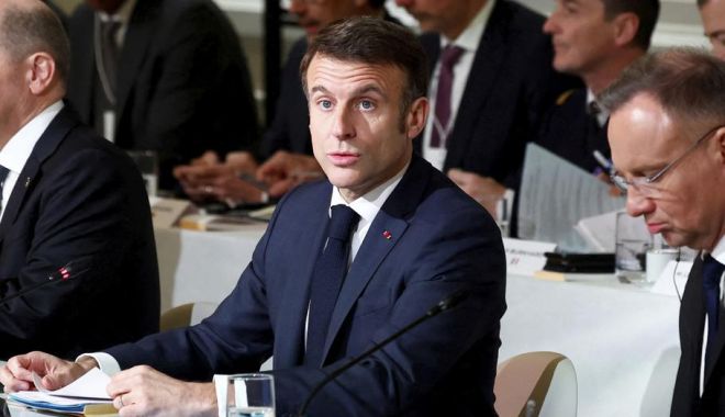 Președintele Franței, Emmanuel Macron, nu exclude trimiterea de trupe occidentale în Ucraina - razboi-ucraina-macron-1709037497.jpg
