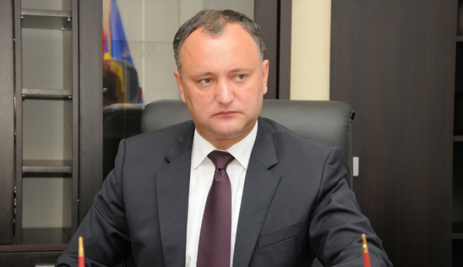 Igor Dodon, mesaj către români: 