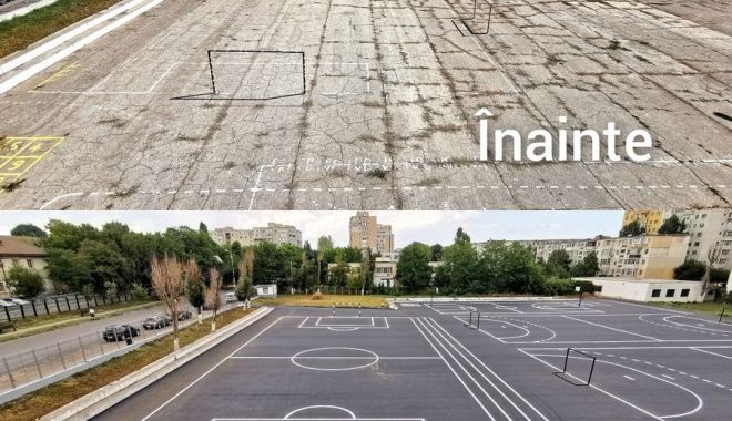 Curtea Școlii Gimnaziale nr. 37 are un nou aspect - reamenajare2-1660913742.jpg