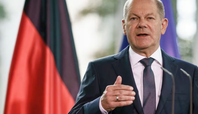 Cancelarul german Olaf Scholz: 
