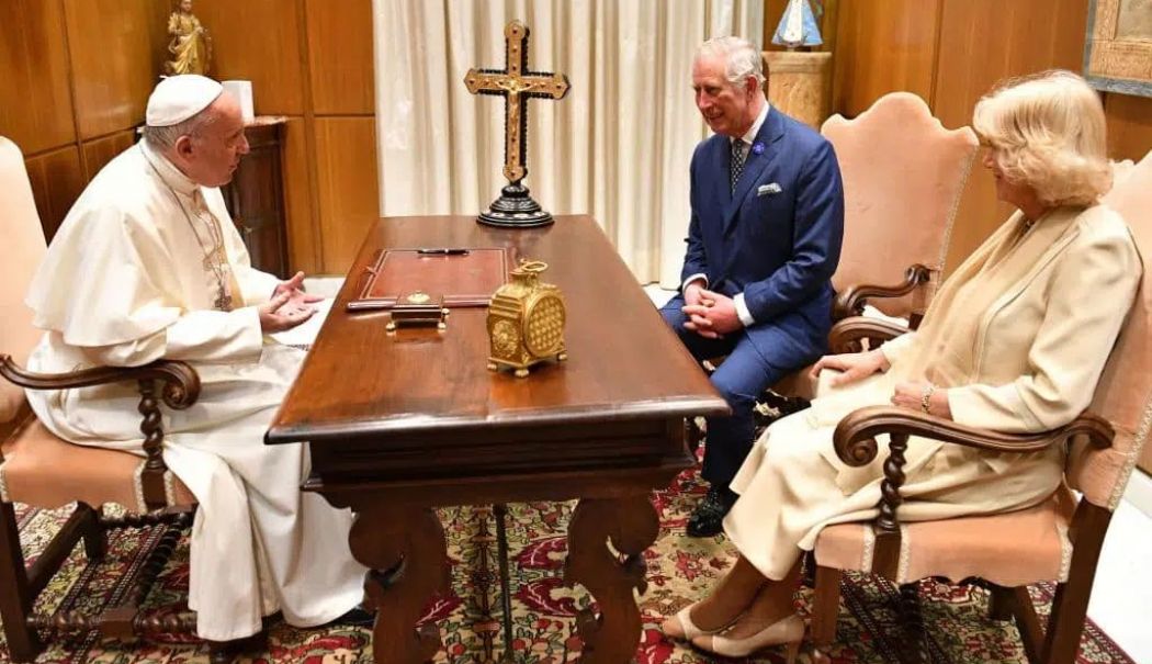 Regele Charles al III-lea şi Regina Camilla s-au întâlnit cu Papa Francisc - regele-chrles-si-regina-sau-inta-1744266771.jpg