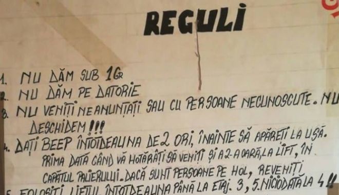 Traficant de droguri cu regulament: 