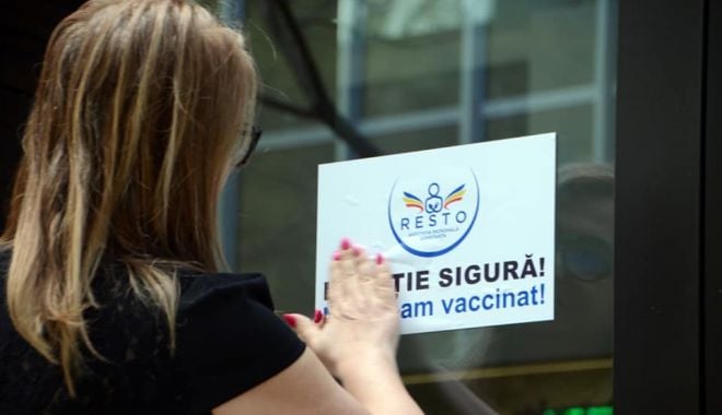 Asociaţia patronală RESTO a lansat campania „Locaţie sigură, noi ne-am vaccinat!” - restoalansat-1620285367.jpg