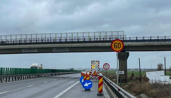Respectați regulile! Restricții de circulație pe Autostrada A4, calea București - Constanța