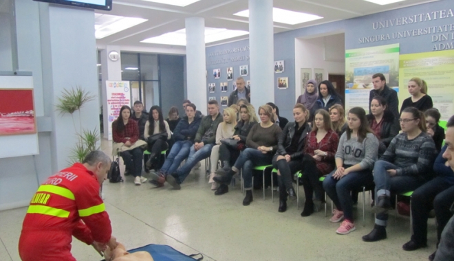 Resuscitări, descarcerări și evacuări la Universitatea 