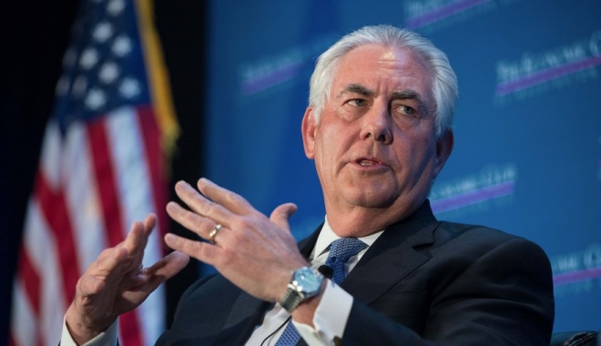 Washingtonul cere negocieri ''rapide'' între UE și Marea Britanie privind Brexit-ul - rextillerson-1511892497.jpg