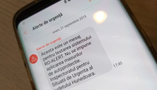 Nu vă panicați, este doar un test! Astăzi sună din nou telefoanele pentru avertizarea populației în caz de dezastru - roaa-1564468283.jpg