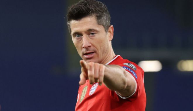 Robert Lewandowski (Bayern Munchen) a primit trofeul „Gheata de Aur