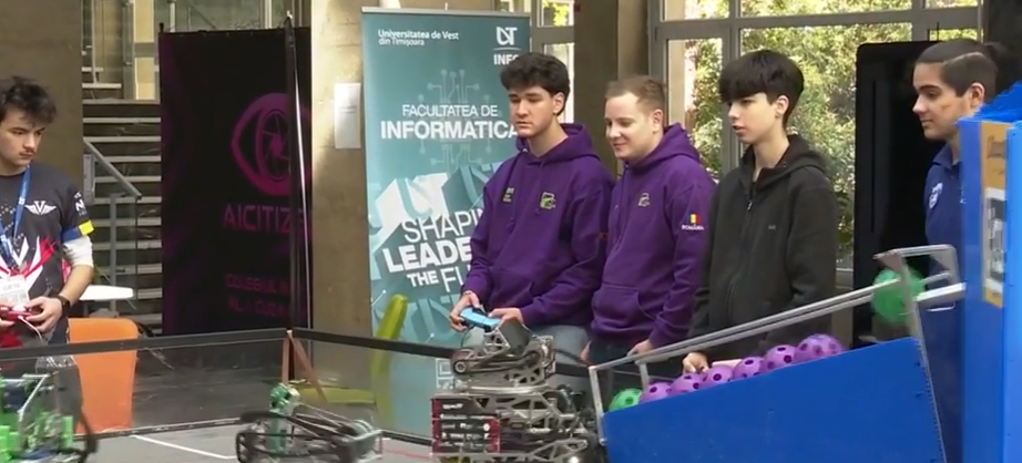 Echipa de robotică CSH Timișoara duce România la Campionatul Mondial din Texas, într-o competiție de top mondial