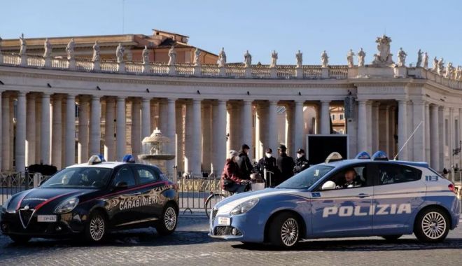 Un cuplu de români arestați în "jaful anului", la Roma