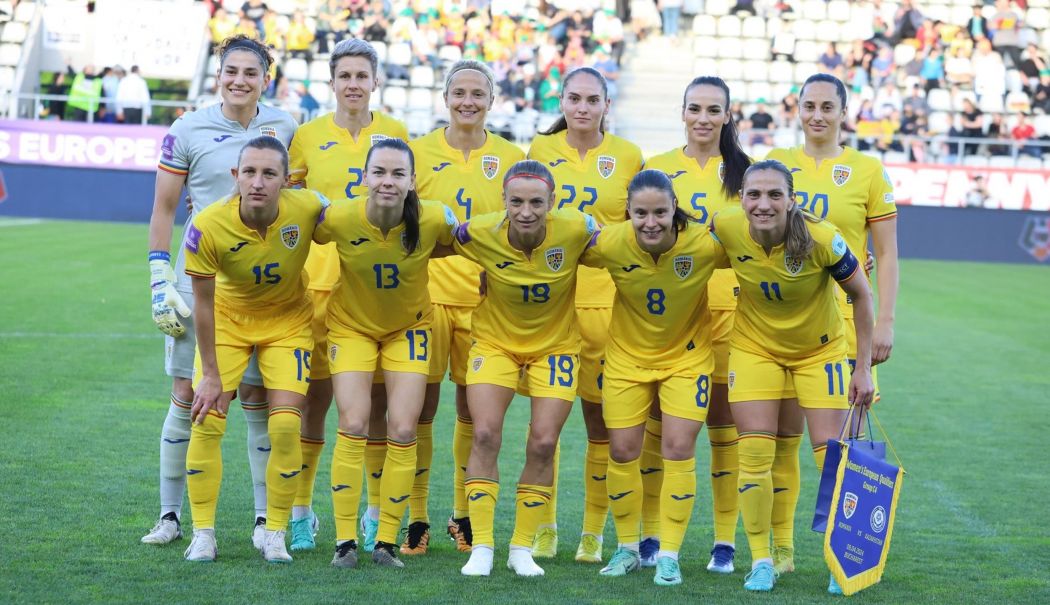 Naționala României, în grupă cu Cipru și Moldova, în preliminariile CM 2027 la fotbal feminin - romania-fete-1762348130.jpg