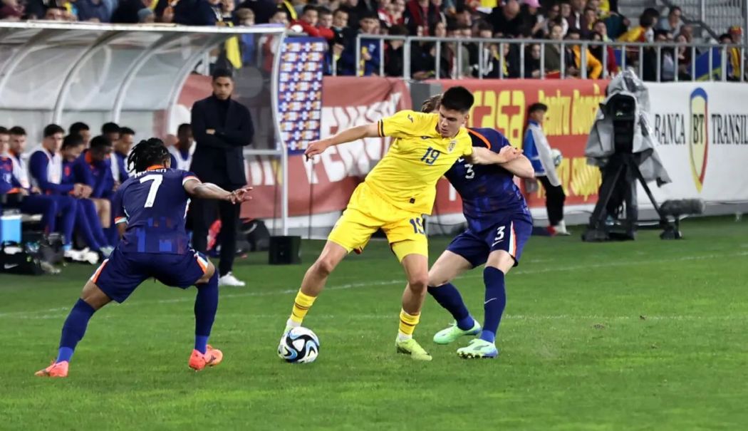 Selecționata Under-21 a României a pierdut meciul amical cu Olanda - romania-tineret-1743001192.jpg
