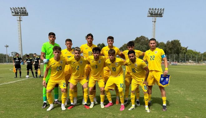 România U19, debut cu o remiză în preliminariile pentru Campionatul European din 2024 - romania-u19-1697118204.jpg