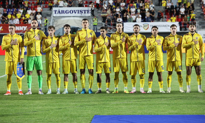 România a pierdut în faţa Angliei, 0-2, în Elite League U20 - romania-u20-1726058531.jpg
