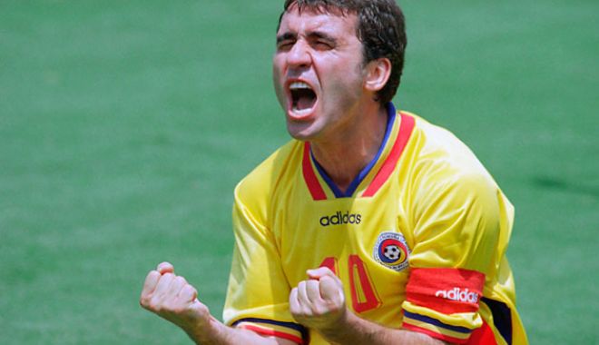 Generația de Aur, din nou pe teren. Hagi, Popescu și Răducioiu vor înfrunta la Cluj legendele Barcelonei - romanianmidfieldergheorghehagi-1529158330.jpg