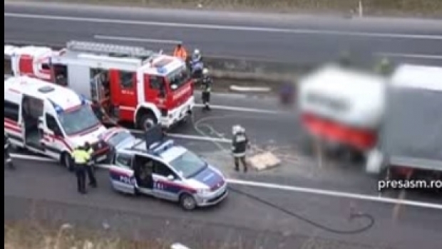 TRAGEDIE PE AUTOSTRADĂ! Un tânăr de 20 de ani a murit pe loc - romanmort49359400-1522393847.jpg