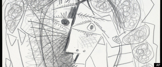 Tabloul de Picasso furat în urmă cu două zile, recuperat de polițiștii americani - rpicassodrawingstolenlarge570-1310113361.jpg