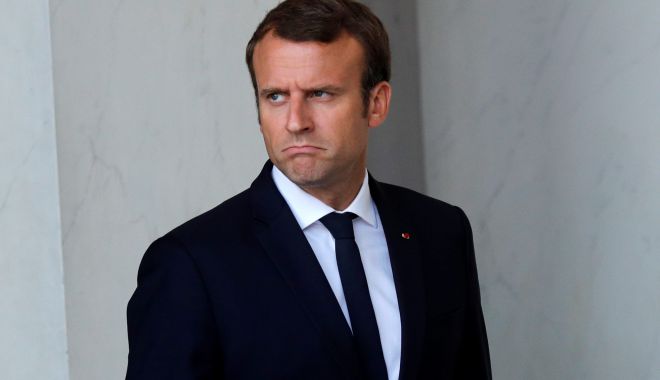 Președintele Franței, supărat că un adolescent l-a tutuit. Cum a reacționat Macron - rtx3e678e1504518566284-1529490050.jpg