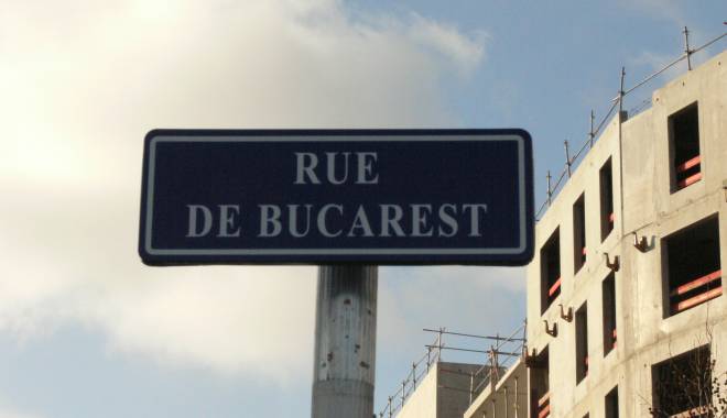 O stradă cu numele capitalei României, inaugurată la Strasbourg - ruedebucarest-1416927217.jpg