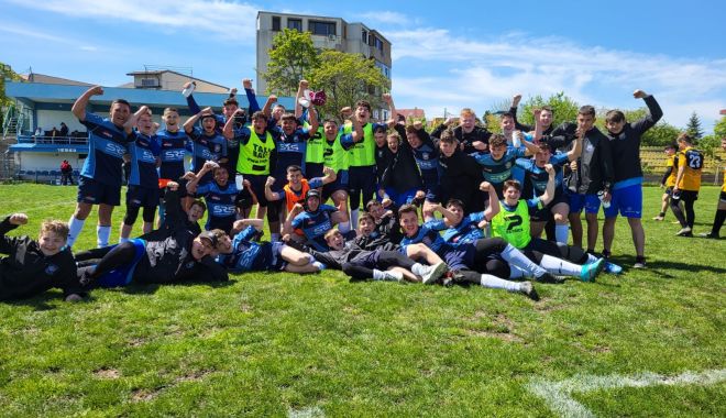 Spectacol pe stadionul „Mihail Naca”. Echipa Tomitanii Constanţa U15 merge la Turneul Final