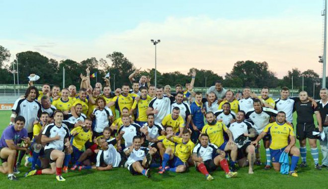 Meciul de rugby dintre selecționatele All Stars și România A, încheiat la egalitate - rugbyallstars-1369582100.jpg