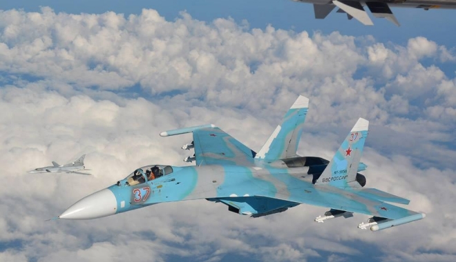 INCIDENTE MILITARE APROAPE DE CONSTANTA / Avioane de vânătoare rusești s-au apropiat 