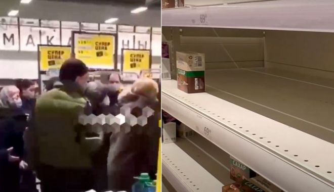 Rușii se bat pentru un pachet de zahăr, într-un supermarket din Moscova - rusi-1647354136.jpg