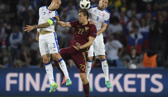 UPDATE. Euro 2016: Două goluri în prima repriză, la Rusia – Slovacia - rusia1-1465999259.jpg