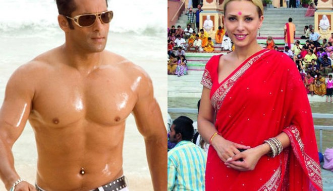 Salman Khan filmează în România. Iulia Vântur, după el - salmankhaniuliavantur1-1384880918.jpg
